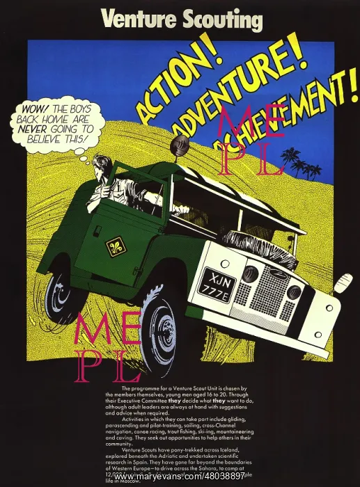  : Venture Scouts Poster