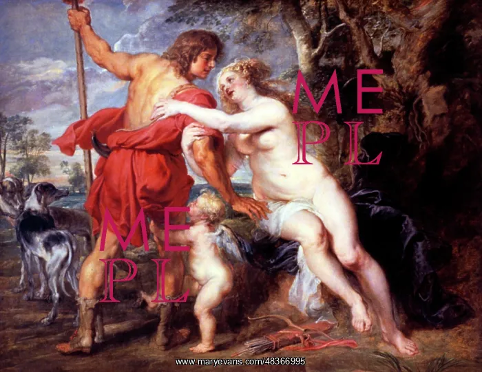 : Venus and Adonis; mid-1630s; Oil on canvas, (Cincinnati : Venus and Adonis; mid-1630s; Oil on canvas, (Cincinnati