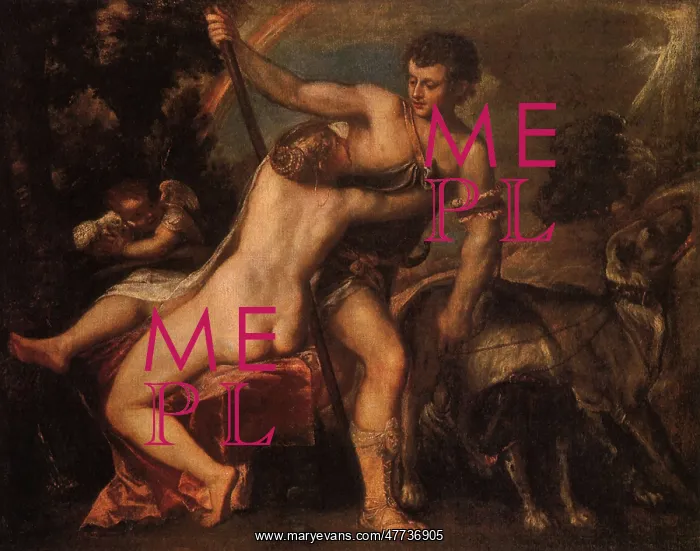  : Venus and Adonis, by Titian