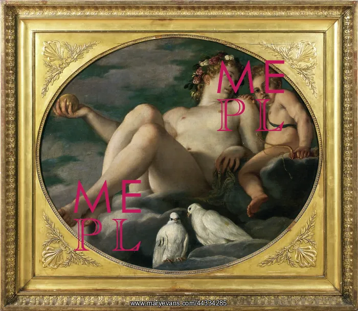 : Venus and Cupid, by Annibale : Venus and Cupid, by Annibale