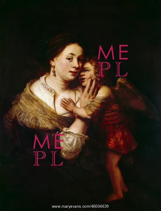  : Venus and Cupid, by Rembrandt