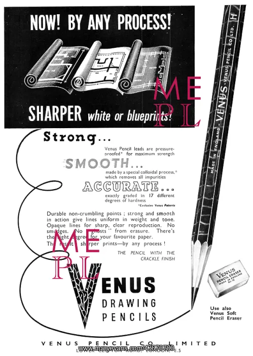 : Venus Draughtsmens Technical Drawing Pencils : Venus Draughtsmens Technical Drawing Pencils