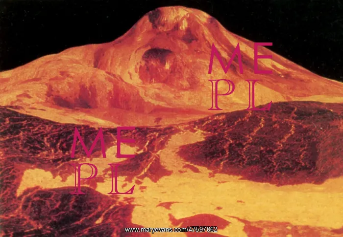 : Venus, Lava Flow from Maat Mons : Venus, Lava Flow from Maat Mons