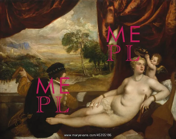 : Venus and the Lute Player, by Titian : Venus and the Lute Player, by Titian