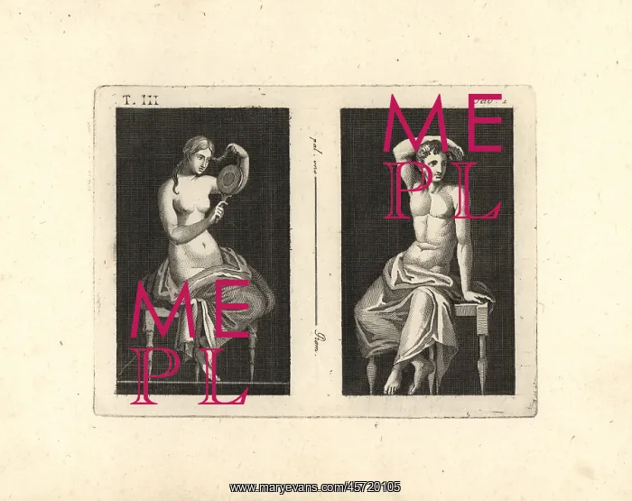: Venus with a mirror and Vulcan : Venus with a mirror and Vulcan