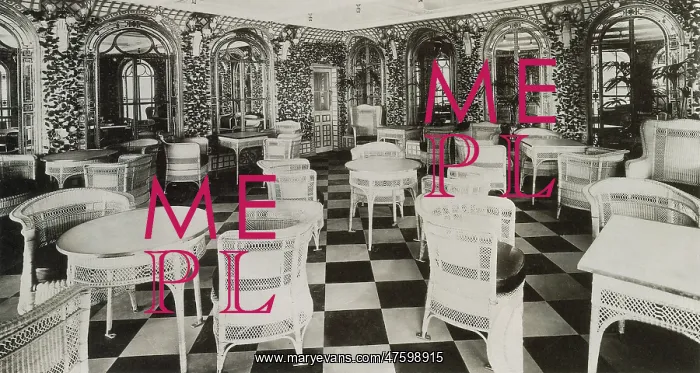 : The Verandah Cafe of the Titanic : The Verandah Cafe of the Titanic