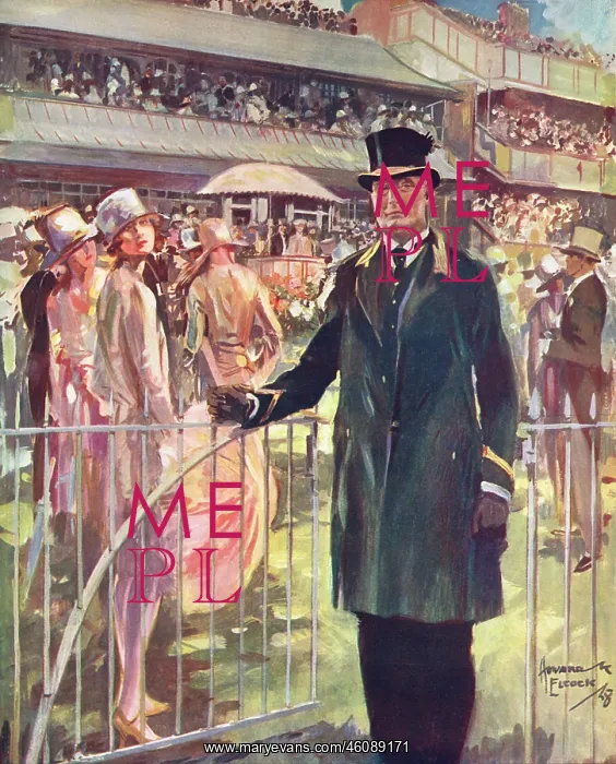  : Verderer at the gate of Royal Enclosure, Ascot