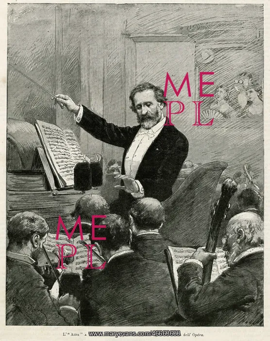  : Verdi conducts Aida