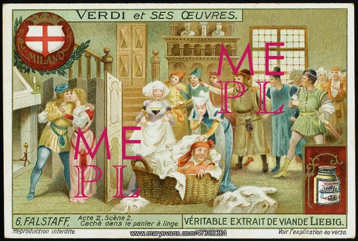  : Verdi Falstaff Liebig