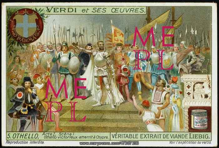  : Verdi - Otello - Liebig Card