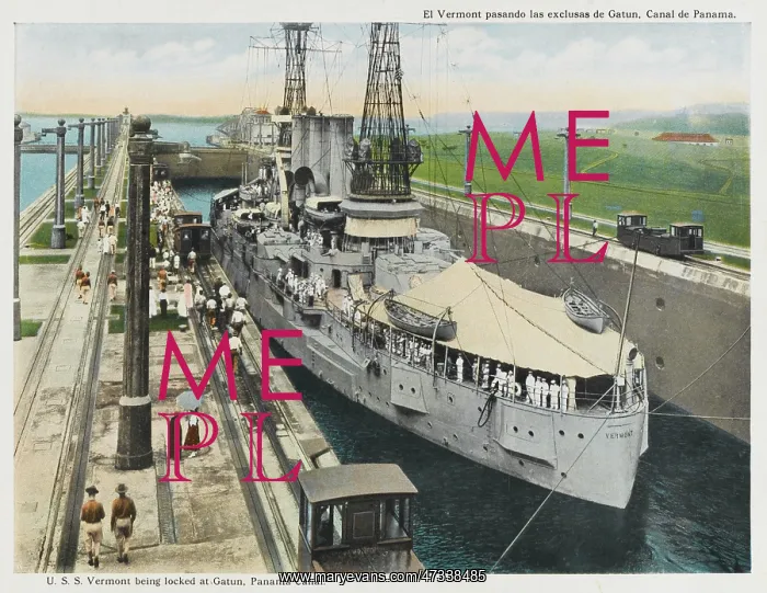  : VERMONT IN GATUN LOCKS