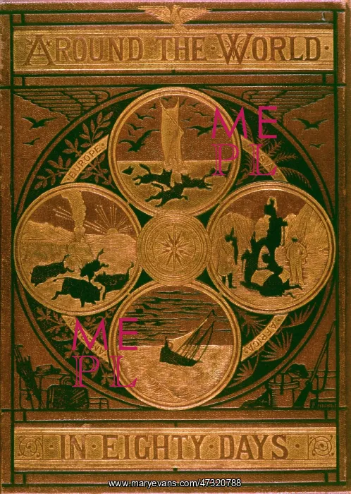  : VERNE  /  80 DAYS  /  COVER