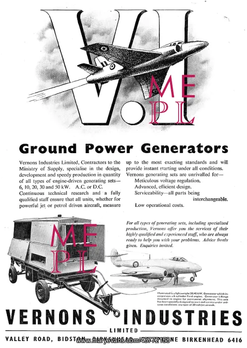 : Vernons Industries Ground Power Units GPU & Generators : Vernons Industries Ground Power Units GPU & Generators