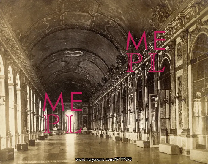: VERSAILLES / MIRRORS 1890 : VERSAILLES / MIRRORS 1890