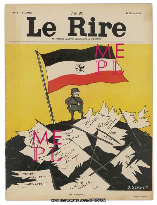 : VERSAILLES TORN UP / 1935 : VERSAILLES TORN UP / 1935