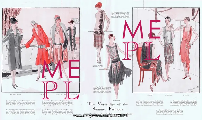 : The versatility of Summer fashions, 1927 : The versatility of Summer fashions, 1927