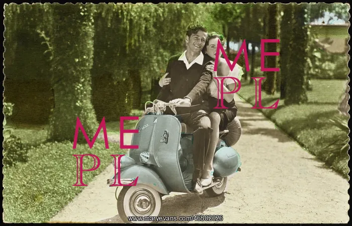: Vespa Scooter - 1960s : Vespa Scooter - 1960s