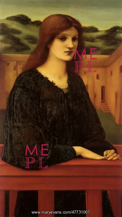 : Vespertina Quies, by Burne-Jones : Vespertina Quies, by Burne-Jones