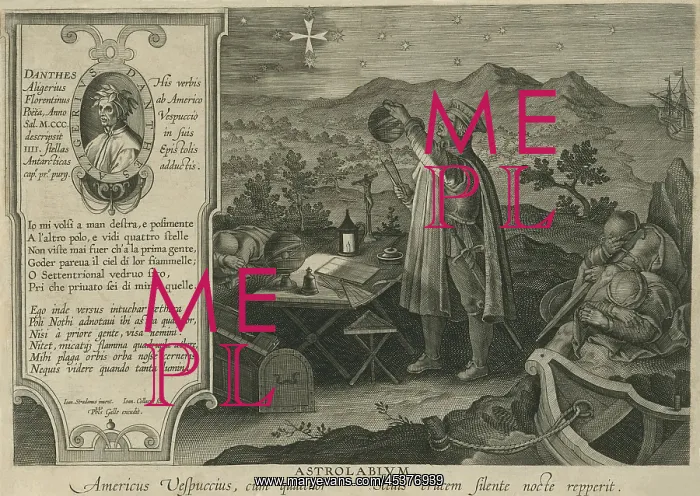  : Vespucci studies the measurement of the earths