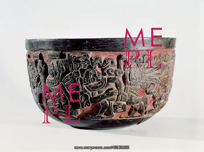  : Vessel. Terra-cotta. Proc: MEXICO. VERACRUZ. El Tajin