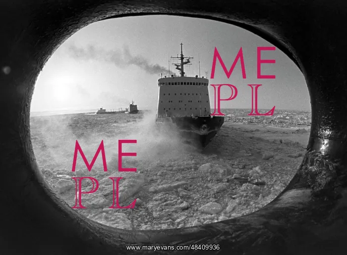 : Vessel escort in Chukchi Sea, 1983 : Vessel escort in Chukchi Sea, 1983
