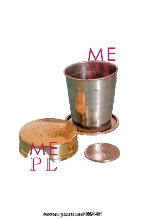 : Vest pocket cup - unfolded : Vest pocket cup - unfolded