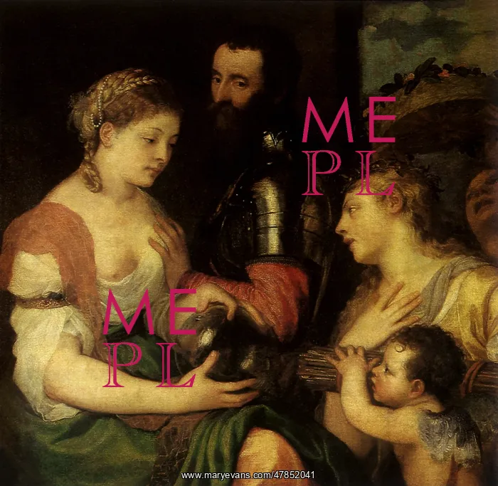 : Vesta & Hymen as Advisers... by Titian : Vesta & Hymen as Advisers... by Titian