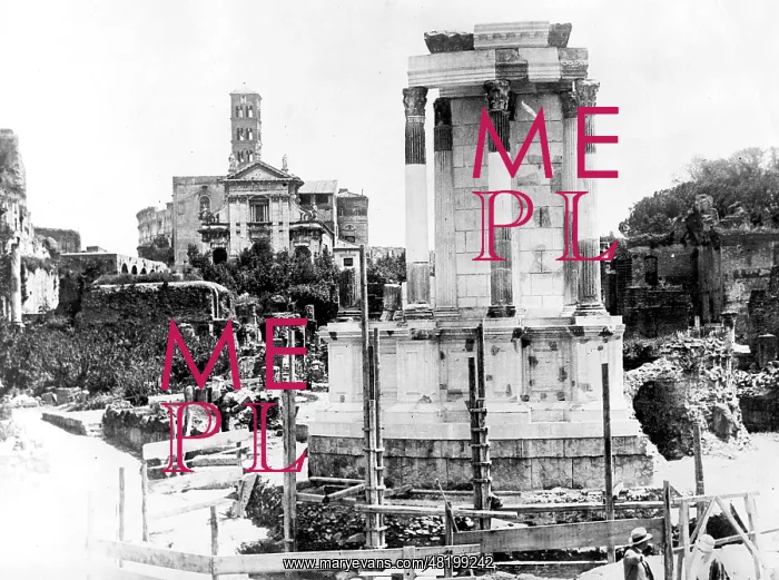 : Vesta Temple in the Forum Romanum : Vesta Temple in the Forum Romanum