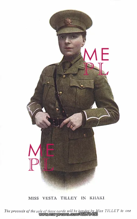 : Vesta Tilley in khaki : Vesta Tilley in khaki