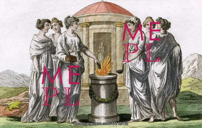 : VESTALS SACRIFICING : VESTALS SACRIFICING