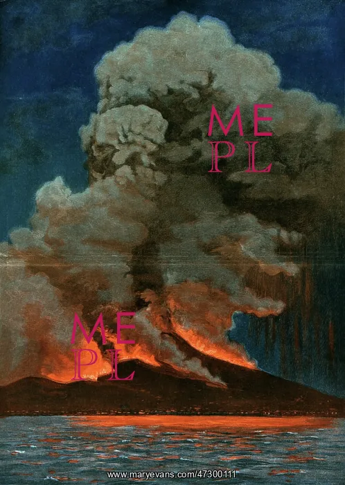  : VESUVIUS - ERUPT 1872