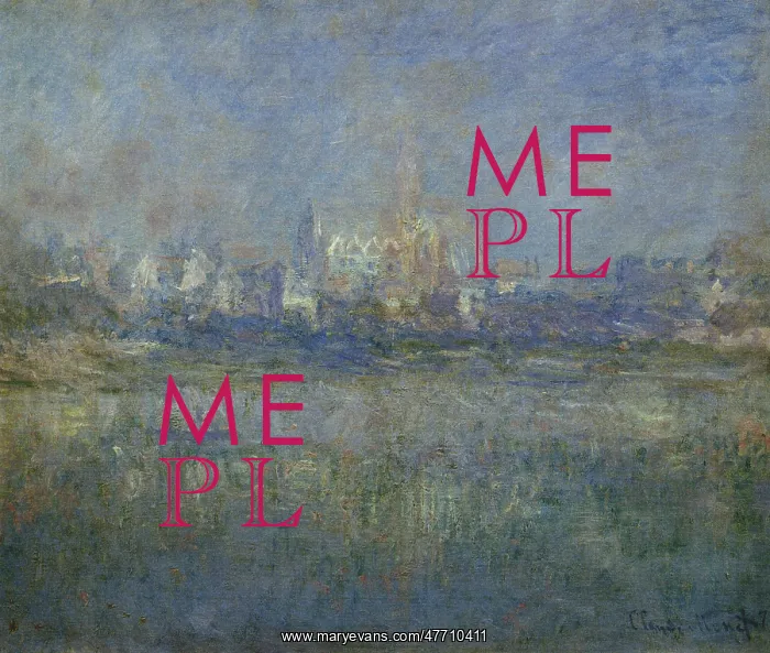  : Vetheuil in the Fog, by Monet