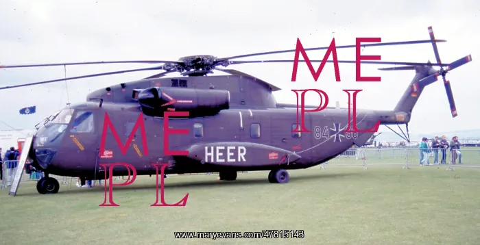 : VFW-Sikorsky CH-53G 84+98 : VFW-Sikorsky CH-53G 84+98