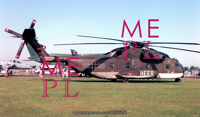 : VFW-Sikorsky CH-53G 85+08 : VFW-Sikorsky CH-53G 85+08