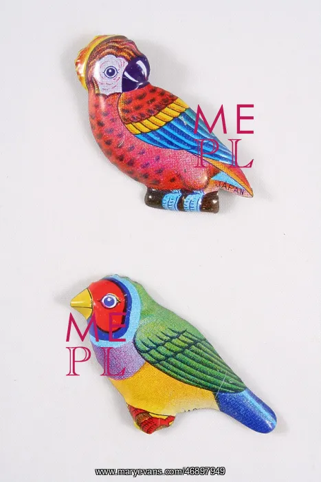 : Vibrant bird brooches : Vibrant bird brooches
