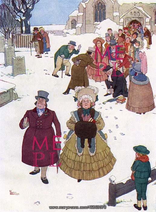 : The Vicar's Temptation by William Heath Robinson : The Vicar's Temptation by William Heath Robinson