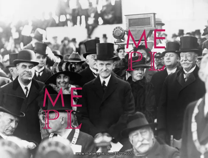 : Vice President Calvin Coolidge laying the ? : Vice President Calvin Coolidge laying the ?