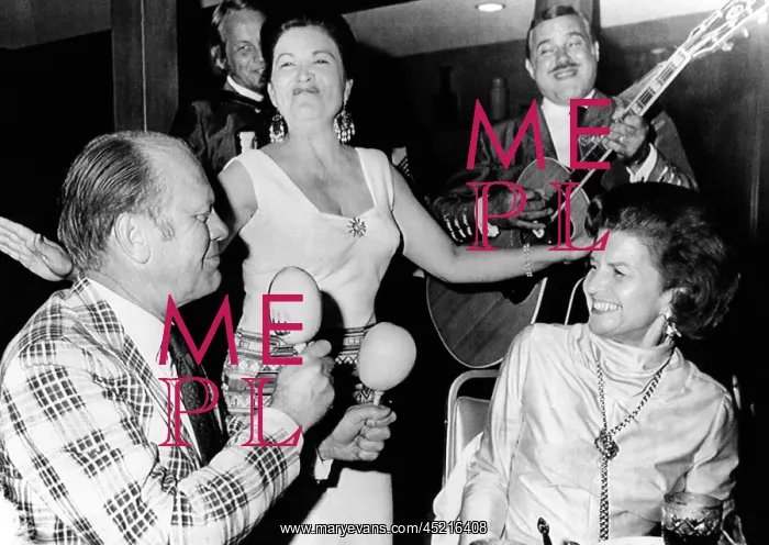 : Vice President Gerald Ford dancing with Maracas ? : Vice President Gerald Ford dancing with Maracas ?