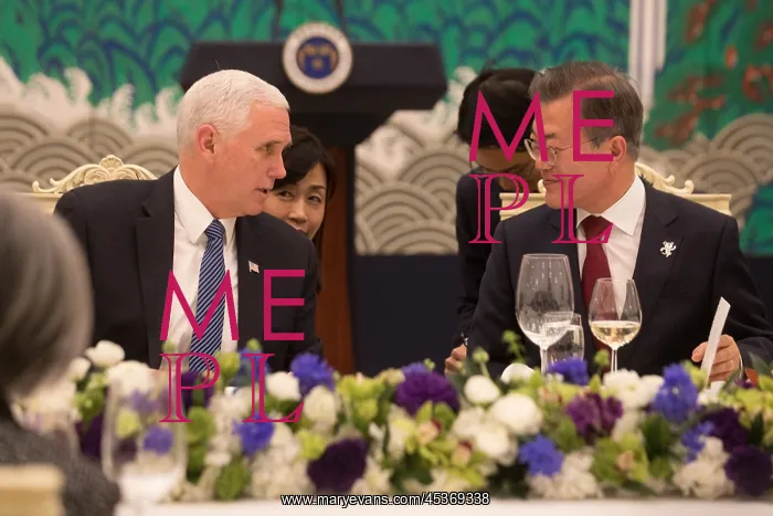 : Vice President Mike Pence attends a dinner : Vice President Mike Pence attends a dinner