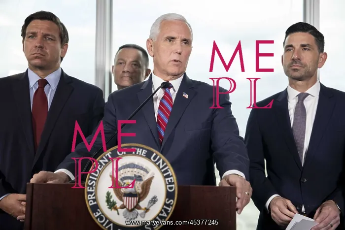 : Vice President Mike Pence at a Coronavirus : Vice President Mike Pence at a Coronavirus
