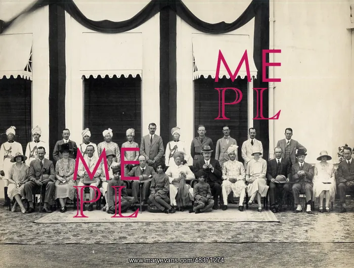 : Viceregal party at Jaora, 1928 : Viceregal party at Jaora, 1928