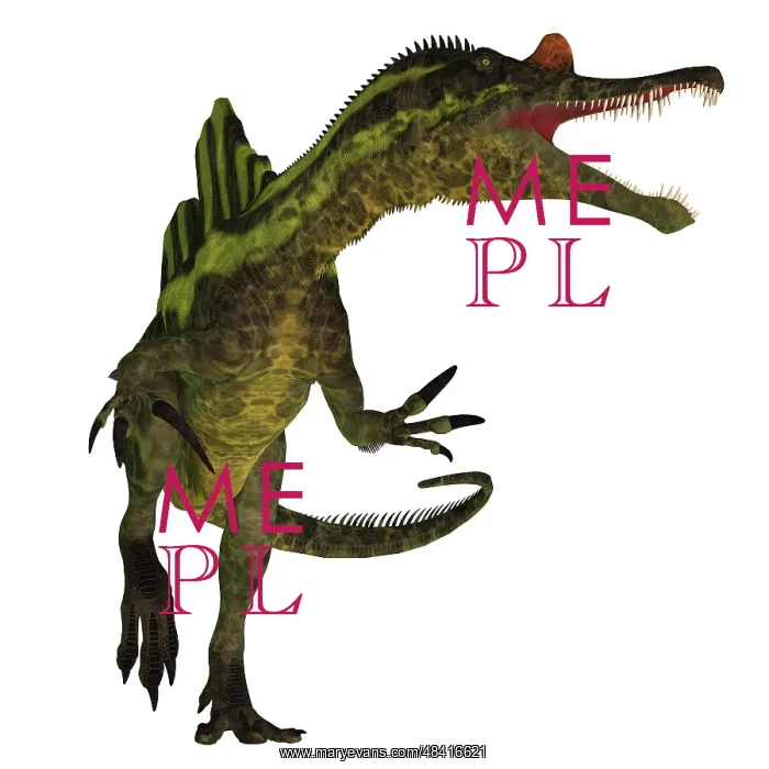 : A vicious Ichthyovenator dinosaur : A vicious Ichthyovenator dinosaur