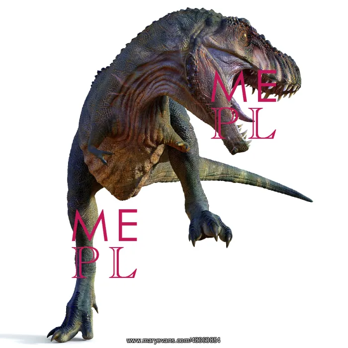 : A vicious male T-rex dinosaur : A vicious male T-rex dinosaur