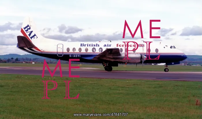 : Vickers 806 Viscount G-AOYI : Vickers 806 Viscount G-AOYI