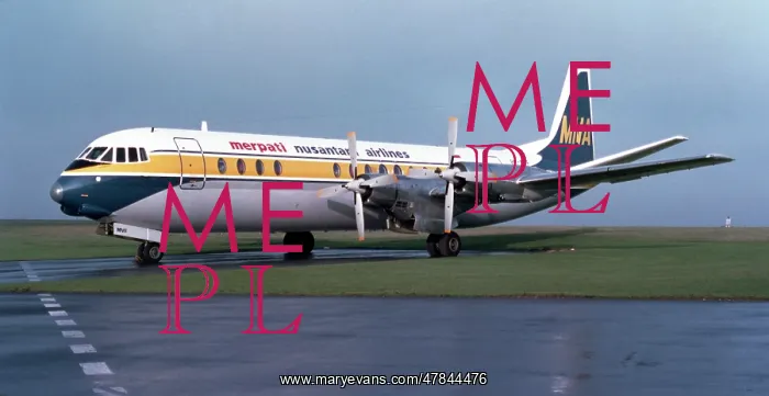 : Vickers 953 Vanguard PK-MVF : Vickers 953 Vanguard PK-MVF
