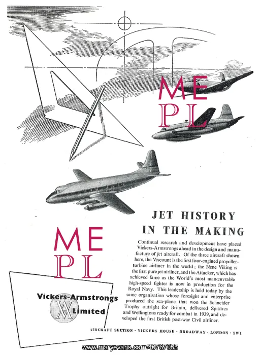: Vickers- Armstrongs Jet Aircraft : Vickers- Armstrongs Jet Aircraft