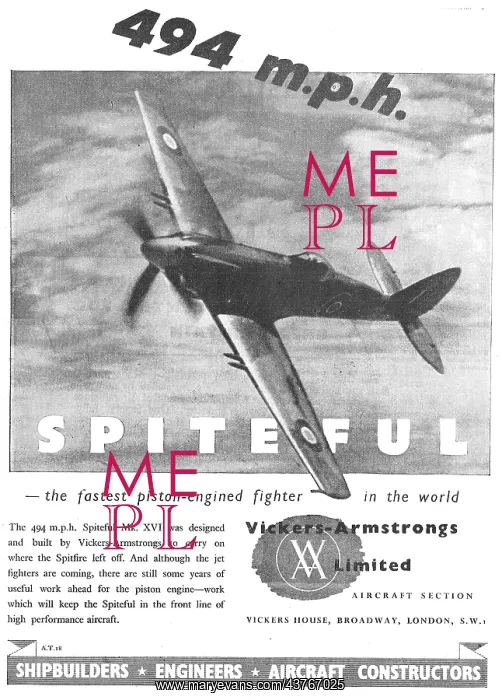 : Vickers-Armstrongs Spiteful : Vickers-Armstrongs Spiteful