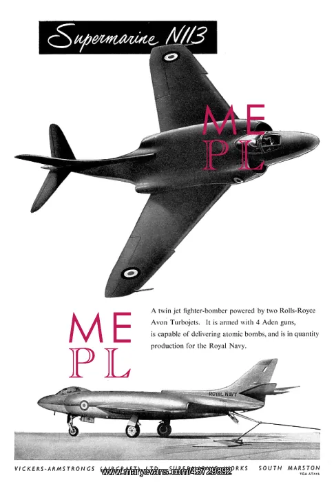 : Vickers-Armstrongs Supermarine N113 : Vickers-Armstrongs Supermarine N113