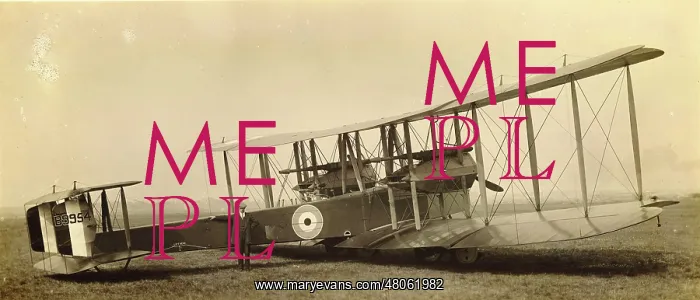 : Vickers FB27 Vimy third prototype B9954 : Vickers FB27 Vimy third prototype B9954