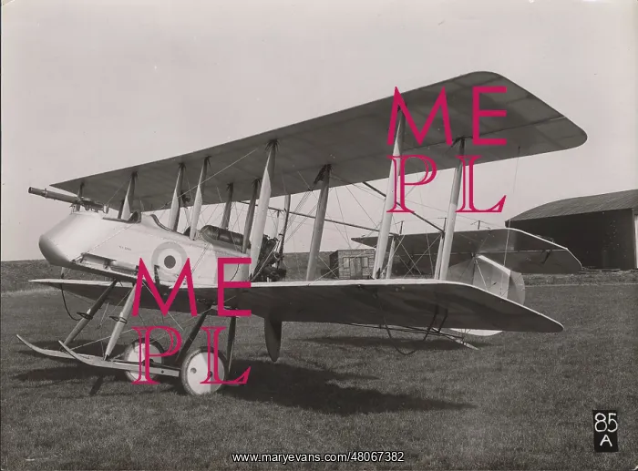 : One of the Vickers FB5s with modified nose : One of the Vickers FB5s with modified nose